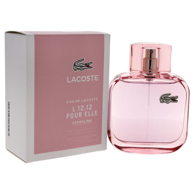 Lacoste Lacoste Eau de Lacoste L.12.12 Pour Elle Sparkling by Lacoste for Women - 3 oz EDT Spray