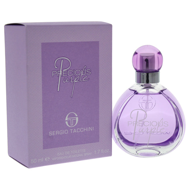 Sergio Tacchini Precious Purple by Sergio Tacchini for Women - 1.7 oz EDT Spray