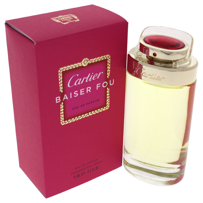 Cartier Baiser Fou by Cartier for Women - 2.5 oz EDP Spray