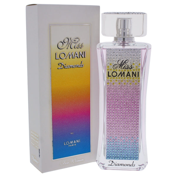 Lomani Miss Lomani Diamonds by Lomani for Women - 3.3 oz EDP Spray