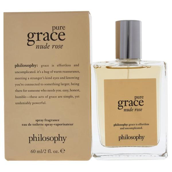 Philosophy Pure Grace Nude Rose by Philosophy for Women - 2 oz EDT Spray