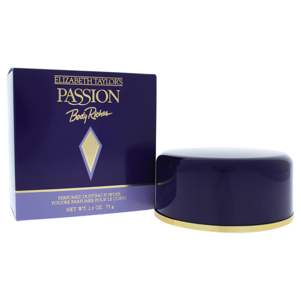 Elizabeth Taylor Passion by Elizabeth Taylor for Women - 2.6 oz Perfumed Dusting Powder