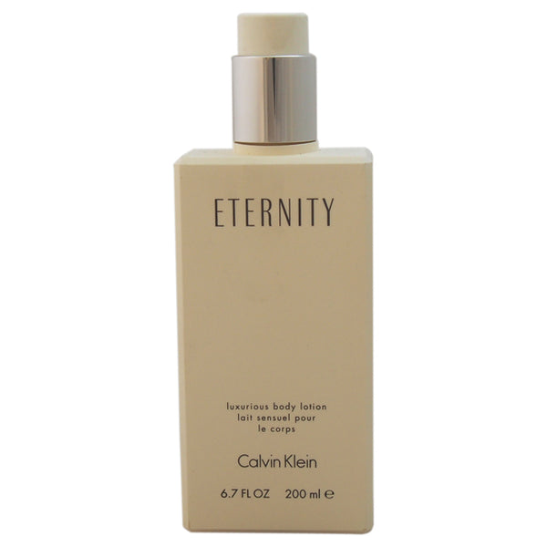 Calvin Klein Eternity by Calvin Klein for Women - 6.7 oz Luxurious Body Lotion