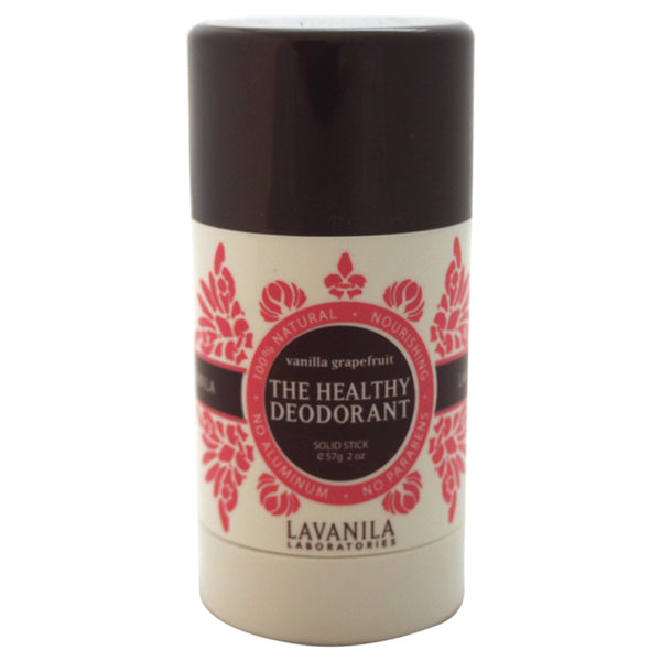 Lavanila The Healthy Deodorant - Vanilla Grapefruit by Lavanila for Women - 2 oz Deodorant Stick