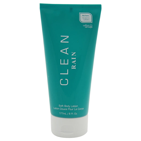 Clean Rain by Clean for Women - 6 oz Soft Body Lotion