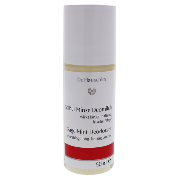 Dr. Hauschka Sage Mint Deodorant Roll-on by Dr. Hauschka for Women - 1.7 oz Deodorant Roll-On