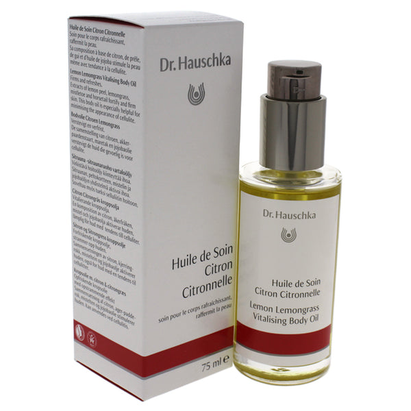 Dr. Hauschka Lemon Lemongrass Vitalizing Body Oil by Dr. Hauschka for Women - 2.5 oz Body Oil