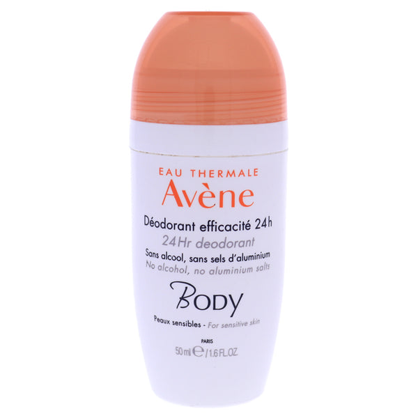 Avene Body deodorant 24H roll-on by Avene for Women - 1.6 oz Deodorant Roll-on