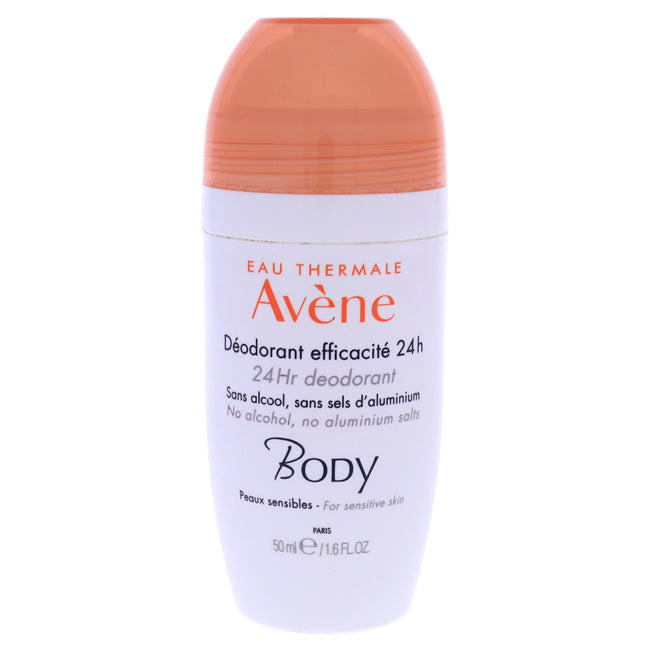 Avene Body deodorant 24H roll-on by Avene for Women - 1.6 oz Deodorant Roll-on