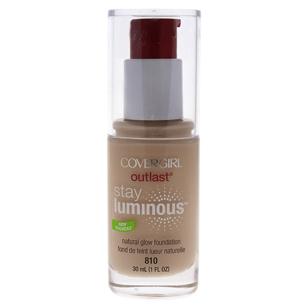 CoverGirl Outlast Stay Luminous Foundation - # 810 Classic Ivory by CoverGirl for Women - 1 oz Foundation