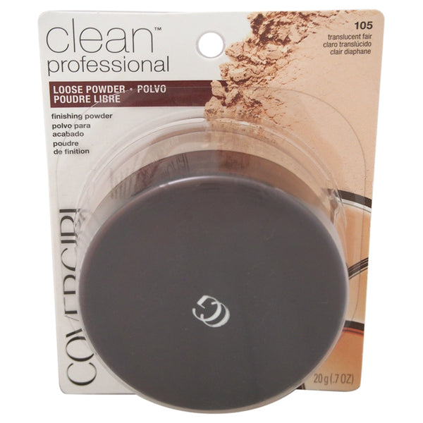 CoverGirl Professional Loose Powder - # 105 Translucent Fair by CoverGirl for Women - 0.7 oz Powder