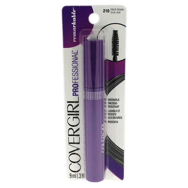 CoverGirl Professional Remarkable Mascara - # 210 Black Brown by CoverGirl for Women - 0.3 oz Mascara