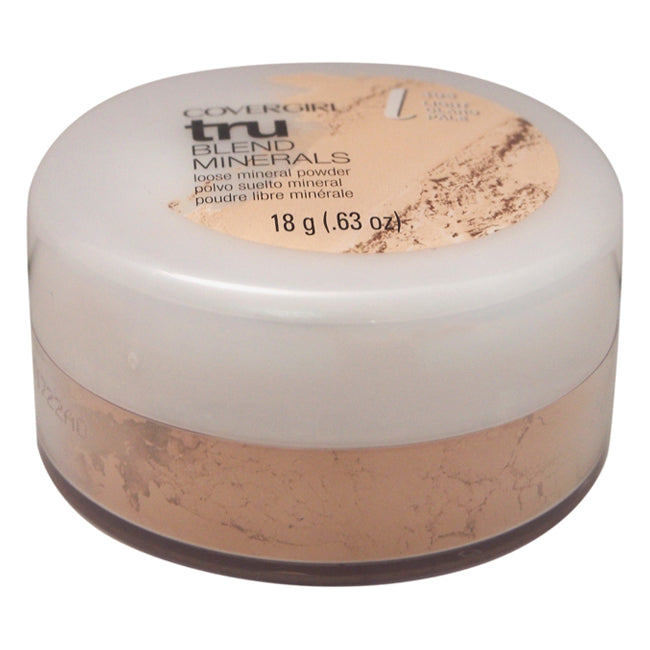 Covergirl TruBlend Minerals Loose Powder - # 405 (Light) Translucent Fair by CoverGirl for Women - 0.63 oz Powder
