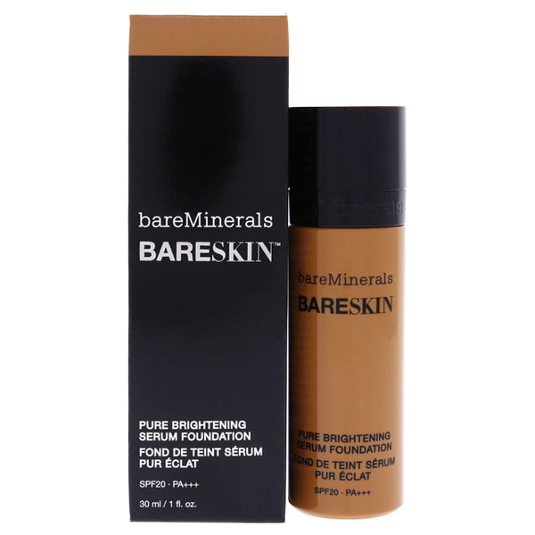 bareMinerals BareSkin Pure Brightening Serum Foundation SPF 20 - 14 Bare Caramel by bareMinerals for Women - 1 oz Foundation