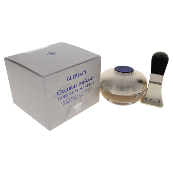 Guerlain Orchidee Imperiale Cream Foundation Brightening Perfection SPF25 - # 04 Beige Moyen by Guerlain for Women - 1 oz Foundation