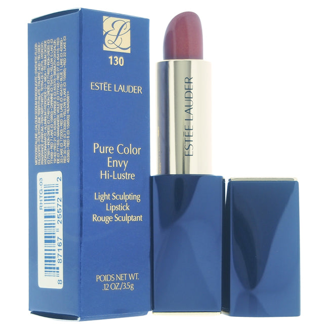 Estee Lauder Pure Color Envy Hi-Lustre Light Sculpting Lipstick - 130 Slow Burn by Estee Lauder for Women - 0.12 oz Lipstick