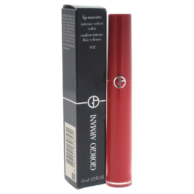 Giorgio Armani Lip Maestro Intense Velvet Color - 402 Chinese Lacquer by Giorgio Armani for Women - 0.22 oz Lipstick
