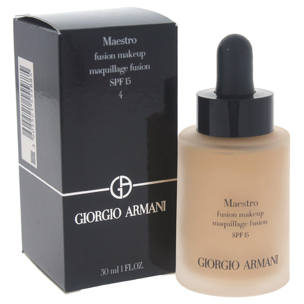 Giorgio Armani Maestro Fusion Makeup SPF 15 - # 4 Light/Warm by Giorgio Armani for Women - 1 oz Foundation