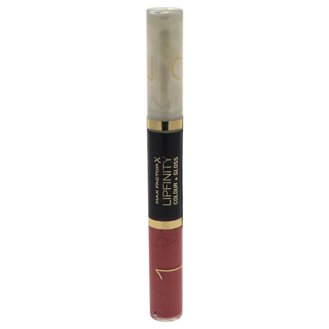 Max Factor Lipfinity Colour and Gloss - 610 Constant Coral by Max Factor for Women - 2 x 3 ml Lip Gloss