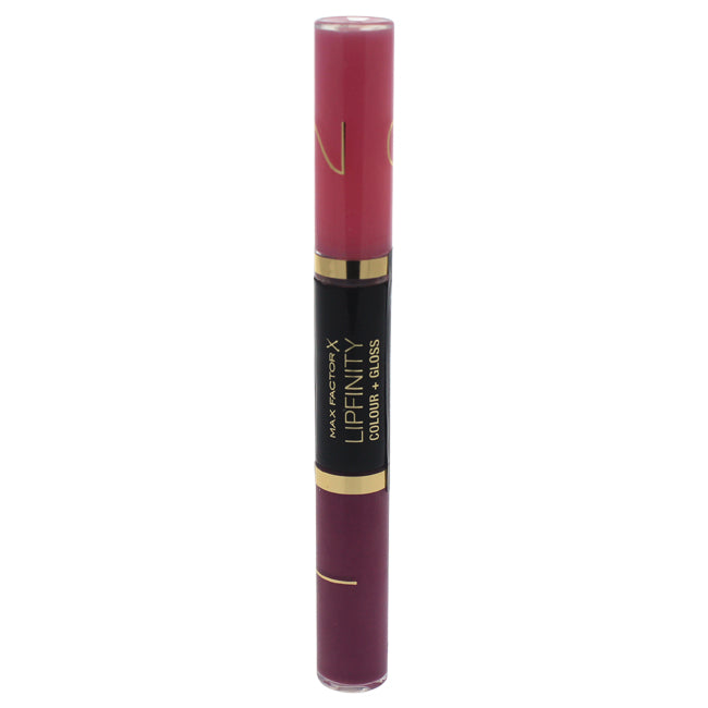 Max Factor Lipfinity Colour and Gloss - 650 Lingering Pink by Max Factor for Women - 2 x 3 ml Lip Gloss