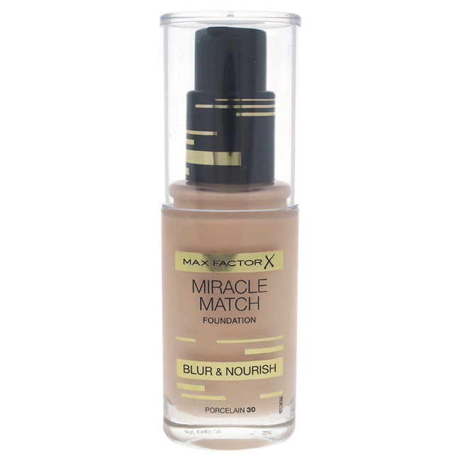 Max Factor Miracle Match Foundation - # 30 Porcelain by Max Factor for Women - 30 ml Foundation