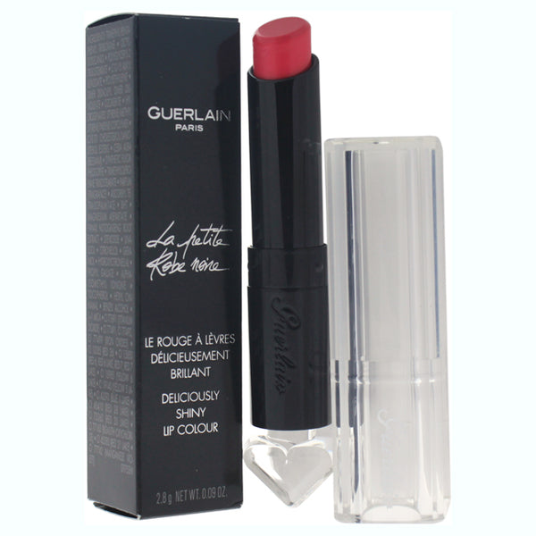 Guerlain La Petite Robe Noire Deliciously Shiny Lip Colour - # 063 Pink Button by Guerlain for Women - 0.09 oz Lipstick