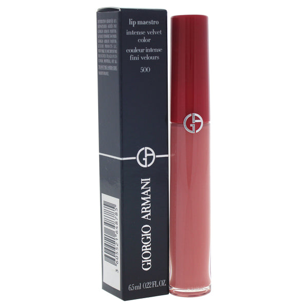 Giorgio Armani Lip Maestro Intense Velvet Color - 500 Blush by Giorgio Armani for Women - 0.22 oz Lipstick