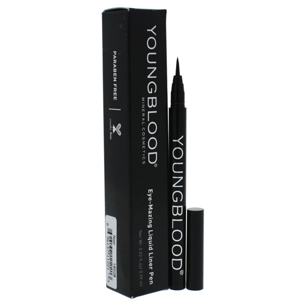 Youngblood Eye-Mazing Liquid Liner Pen - Noir by Youngblood for Women - 0.02 oz Eyeliner