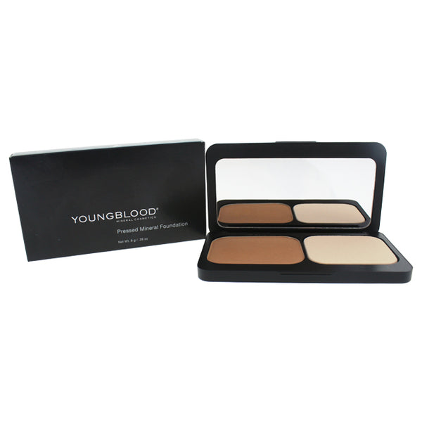 Youngblood Pressed Mineral Foundation - Coffee by Youngblood for Women - 0.28 oz Foundation