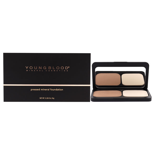 Youngblood Pressed Mineral Foundation - Rose Beige by Youngblood for Women - 0.28 oz Foundation