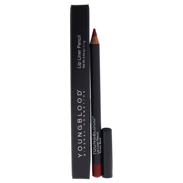 Youngblood Lip Liner Pencil - Truly Red by Youngblood for Women - 1.1 oz Lip Liner