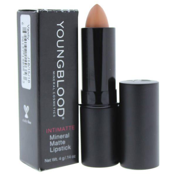 Youngblood Intimatte Mineral Matte Lipstick - Vanity by Youngblood for Women - 0.14 oz Lipstick