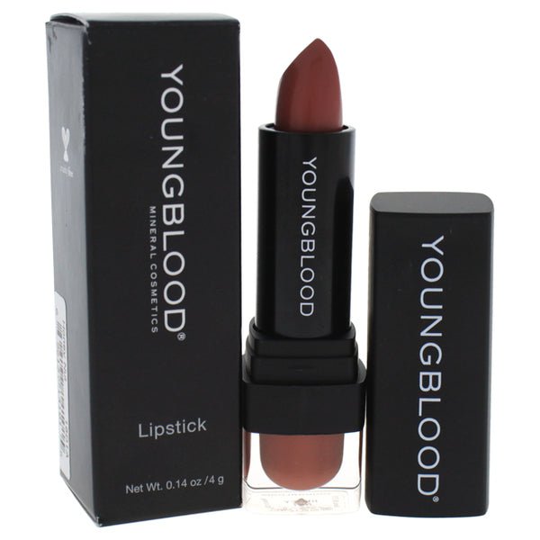 Youngblood Mineral Creme Lipstick - Honey Nut by Youngblood for Women - 0.14 oz Lipstick