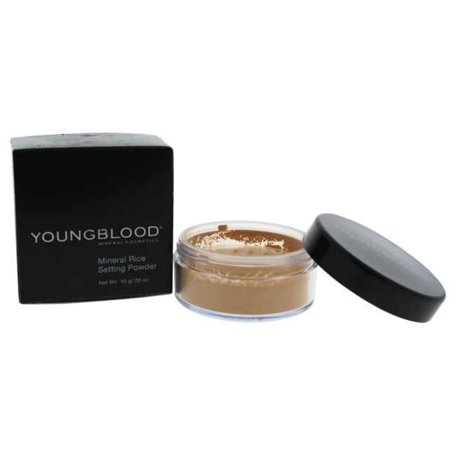 Youngblood Mineral Rice Setting Powder - Dark by Youngblood for Women - 0.35 oz Powder