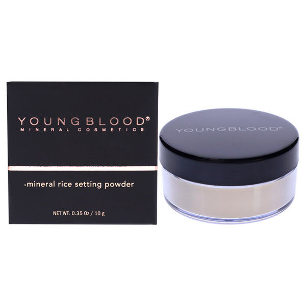 Youngblood Mineral Rice Setting Powder - Light by Youngblood for Women - 0.35 oz Powder