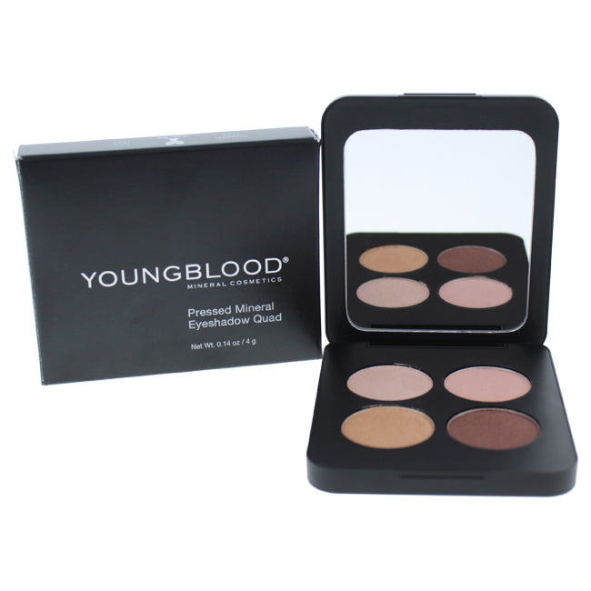 Youngblood Pressed Mineral Eyeshadow Quad - Eternity by Youngblood for Women - 0.14 oz Eyeshadow