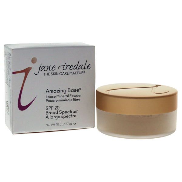 Jane Iredale Amazing Base Loose Mineral Powder SPF 20 - Warm Silk by Jane Iredale for Women - 0.37 oz Powder