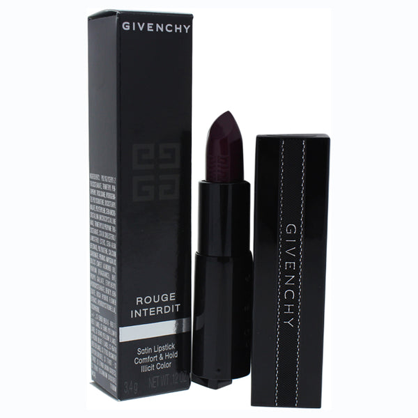 Givenchy Rouge Interdit Satin Lipstick - # 07 Pueple Fiction by Givenchy for Women - 0.12 oz Lipstick