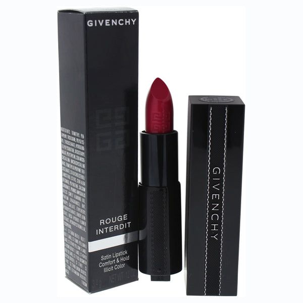 Givenchy Rouge Interdit Satin Lipstick - # 23 Fuchsia In The Know by Givenchy for Women - 0.12 oz Lipstick