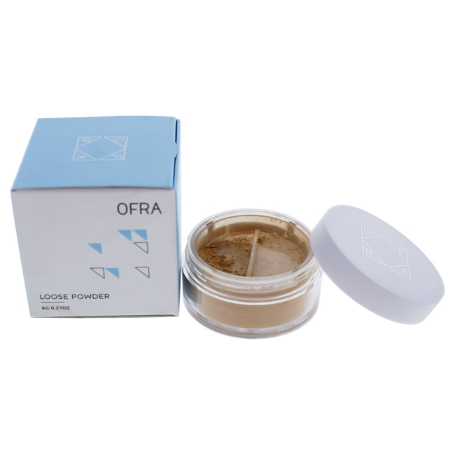 Ofra Derma Mineral Makeup Loose Powder Foundation - Sun Tan by Ofra for Women - 0.21 oz Foundation