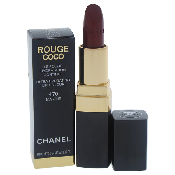 Chanel Rouge Coco Ultra Hydrating Lip Colour - # 470 Marthe by Chanel for Women - 0.12 oz Lipstick