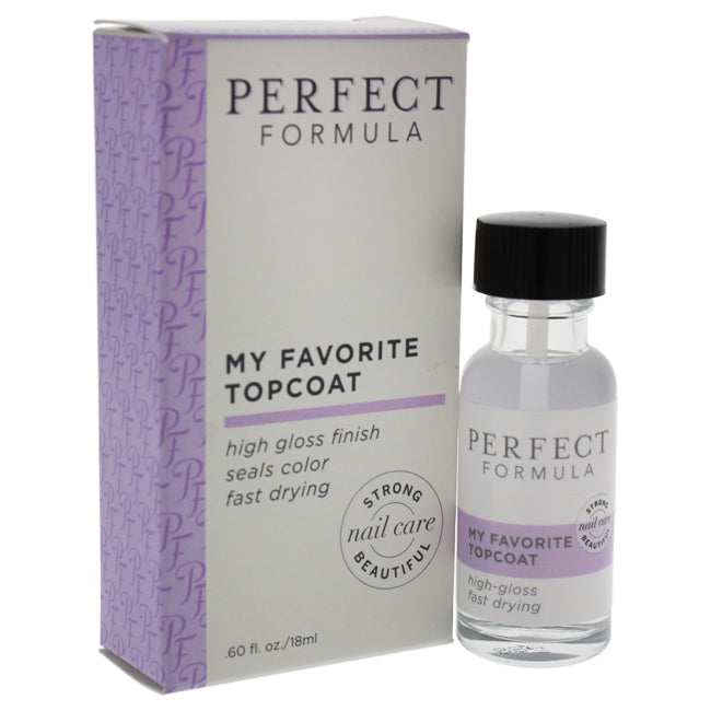 Perfect Formula My Favorite Topcoat by Perfect Formula for Women - 0.6 oz Nail Treatment
