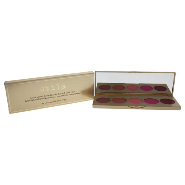 Stila Sunrise Splendor Convertible Color Dual Lip & Cheek Palette by Stila for Women - 0.26 oz Palette