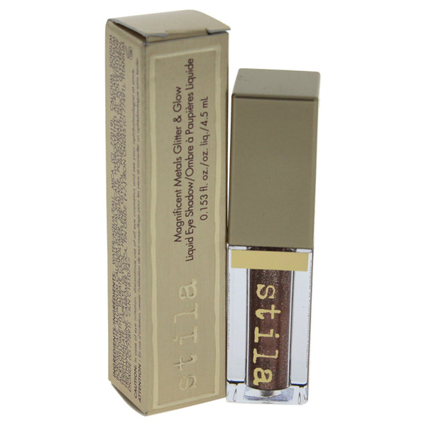 Stila Magnificent Metals Glitter and Glow Liquid Eyeshadow - Smoldering Satin by Stila for Women - 0.15 oz Eyeshadow