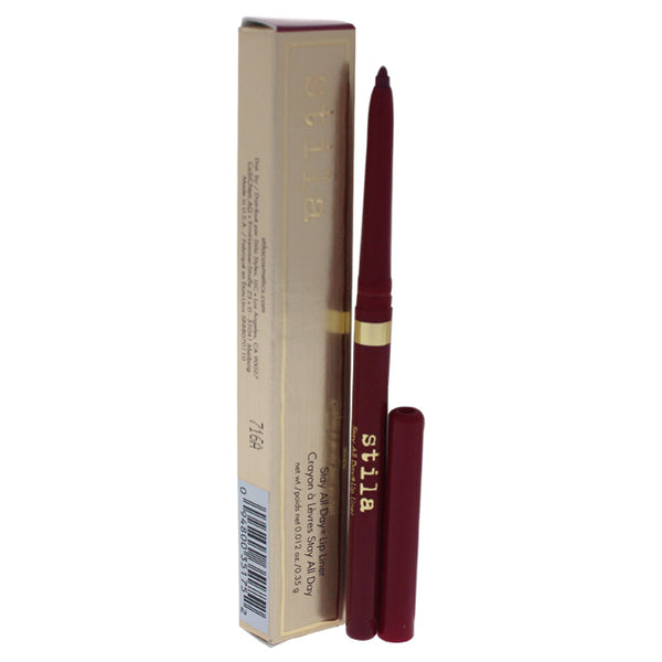 Stila Stay All Day Lip Liner - Merlot by Stila for Women - 0.012 oz Lip Liner