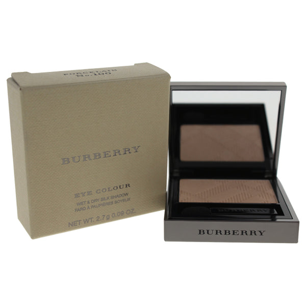 Burberry Eye Colour Wet and Dry Silk Shadow - 100 Porcelain by Burberry for Women - 0.09 oz Eyeshadow