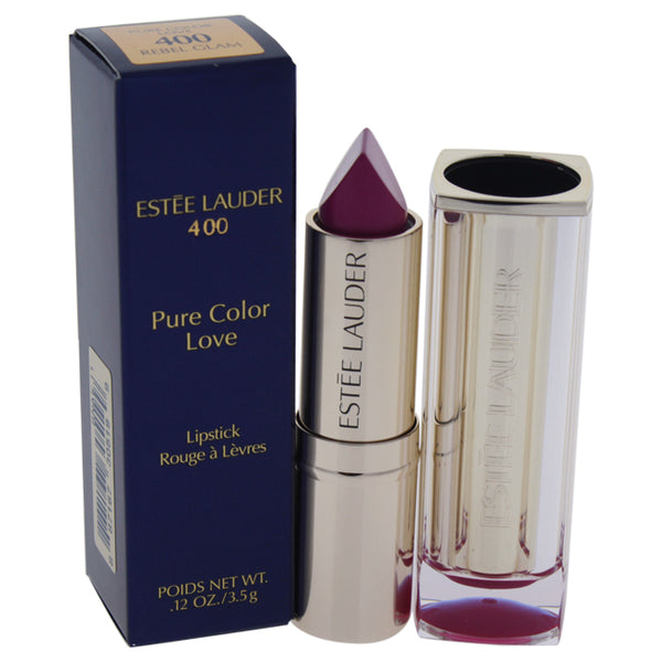 Estee Lauder Pure Color Love Lipstick - # 400 Rebel Glam by Estee Lauder for Women - 0.12 oz Lipstick