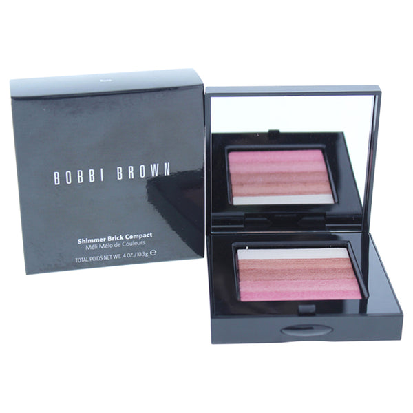 Bobbi Brown Shimmer Brick Compact - Rose by Bobbi Brown for Women - 0.4 oz Highlighter