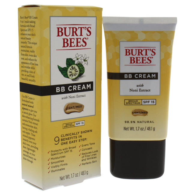 Burts Bees BB Cream SPF 15 - Light/Medium by Burts Bees for Women - 1.7 oz Makeup