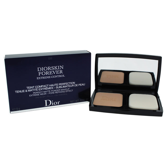 Christian Dior Diorskin Forever Extreme Control Matte Powder Makeup SPF 20 - # 030 Medium Beige by Christian Dior for Women - 0.31 oz Foundation